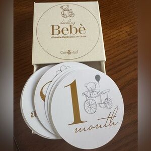 Baby Milestone Cards and Love Notes